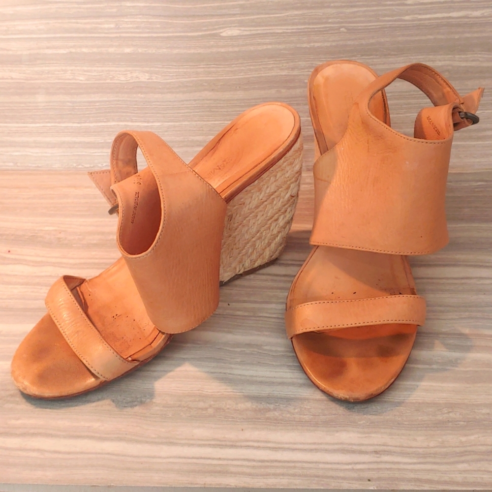 Size 9 Rebecca Minkoff leather wedge